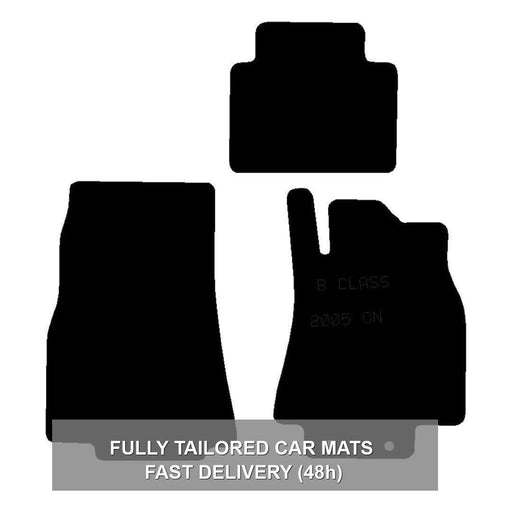 Tailored Rubber Mats fits Mercedes B Class  2005 2006 2007 2008 2009 2010 2011 2 UKB4C  - Dynamic Drive