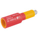 Draper VDE Approved Fully Insulated Extension Bar, 1/4" Sq. Dr., 50mm 32042 Draper  - Dynamic Drive