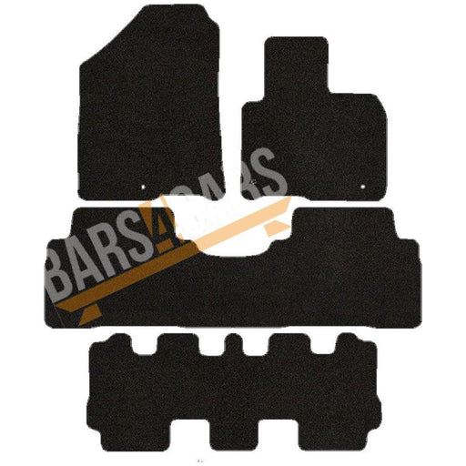 Tailored Car Mats fits Kia Sorento 15-18 7 fits Seat Version 3 Clips 2015 2016 2 UKB4C  - Dynamic Drive