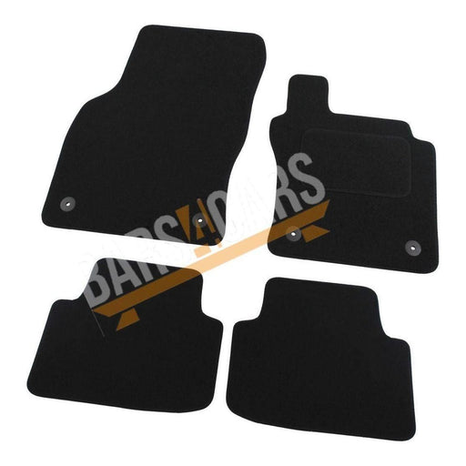 Tailored Navy Blue Trim Carpet Mats fits for VW Passat 15-18 + Clips 2015 2016 2017 2018 UKB4C  - Dynamic Drive