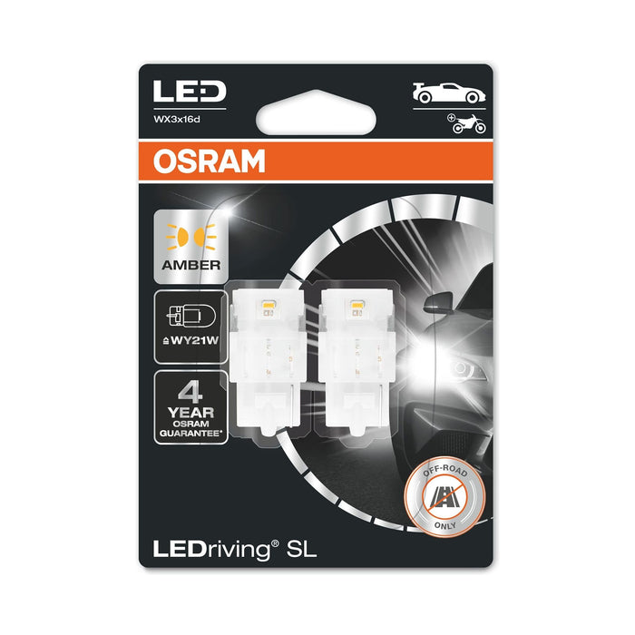 OSRAM LEDriving® SL, WY21W, Amber, LED signal lamps, Off-road only, non ECE Osram  - Dynamic Drive