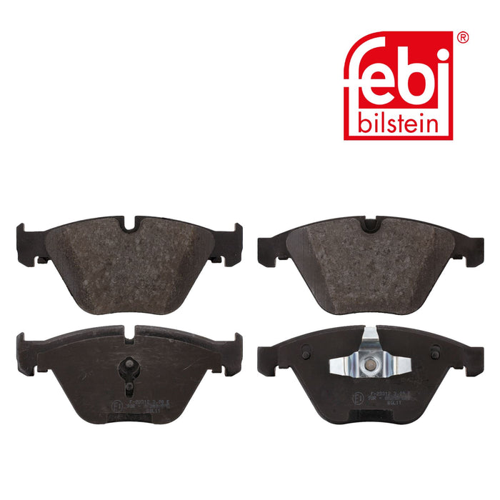 Genuine FEBI Front Brake Discs & Pads Set Vented for BMW Z4