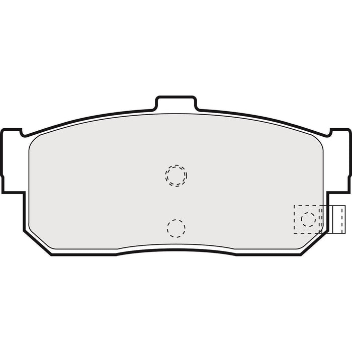 Apec Brake Pads Rear Fits Nissan Almera Cefiro Maxima/Qx