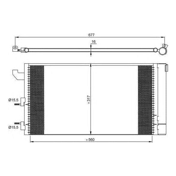 NRF Condenser 35883