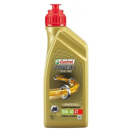 Castrol Power 1 Racing 4T - 4 Stroke - 10W-40 - Fully Synthetic - 1 Litre Castrol  - Dynamic Drive