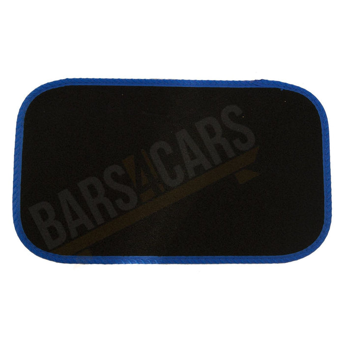 Sakura VR Blue Embroidered Edging Car Mat Set (Front & Rear) Universal Sakura  - Dynamic Drive