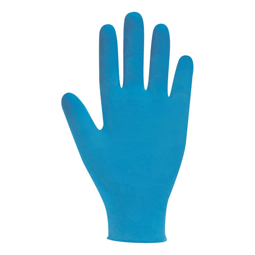 10x Bodyguards Powdered Blue Nitrile Disposable Gloves Large Box of 100 Bodyguard  - Dynamic Drive