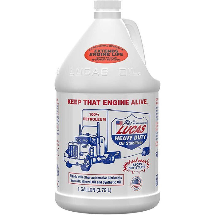 Lucas Heavy Duty Oil Stabilizer Oil Treatment New 1 gallon LUCAS 10002 Lucas  - Dynamic Drive