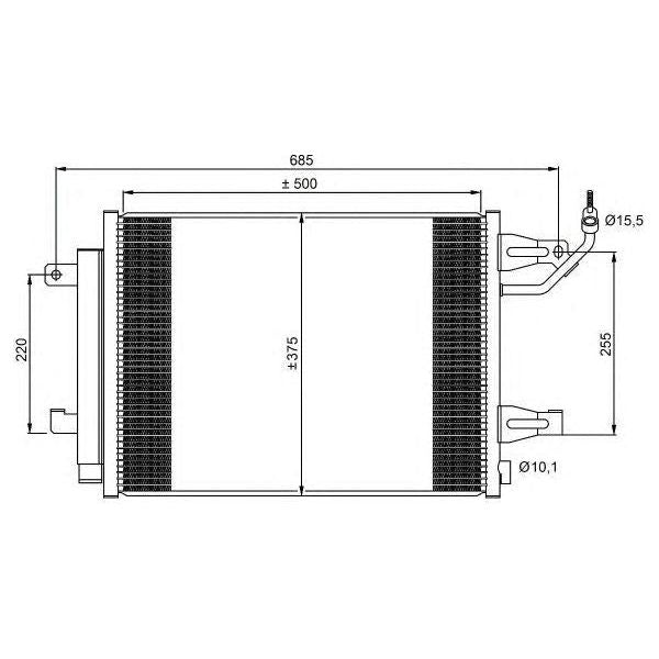 NRF Condenser 350073