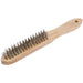 Draper 4 Row Wire Scratch Brush 68723 Draper  - Dynamic Drive