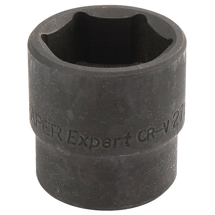 Draper Impact Socket, 1/2" Sq. Dr., 27mm 28561