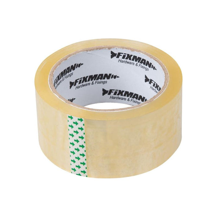 Fixman Packing Tape 48mm x 66m Clear 6pk Fixman  - Dynamic Drive