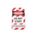 Laser Safety Tag - DO NOT START 6675 Laser Tools  - Dynamic Drive