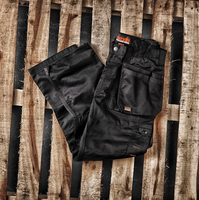 Scruffs Worker Plus Trouser Black 30R T51793