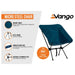 Vango Micro Steel Collapsible Camping Chair with Storage Bag - Mykonos Blue Vango  - Dynamic Drive