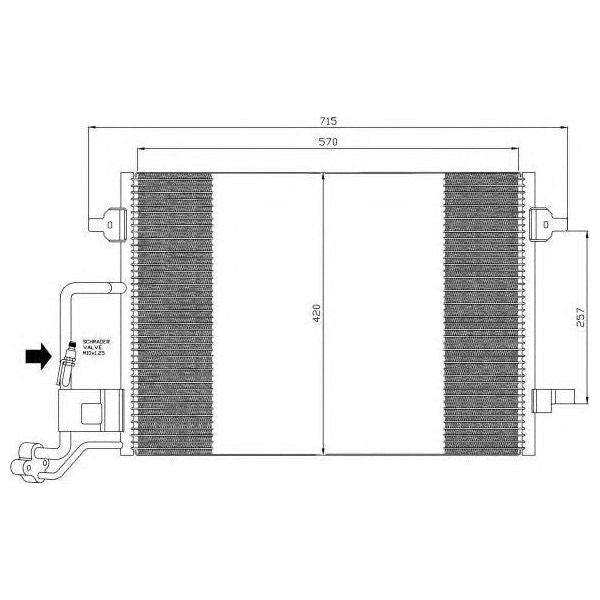 NRF Condenser 35359