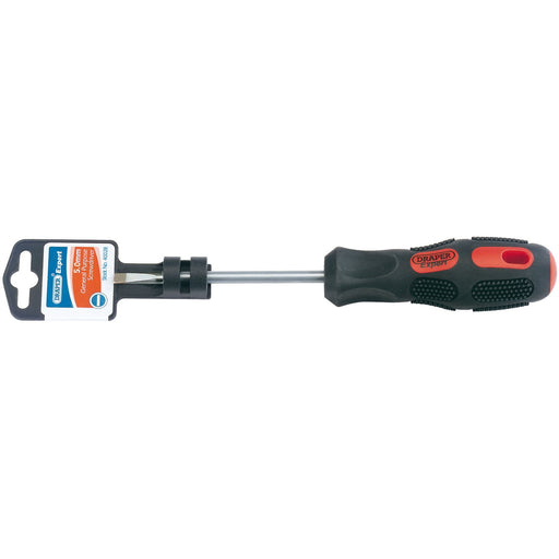 Draper Plain Slot Parallel Tip Screwdriver, 5 x 100mm 40028 Draper  - Dynamic Drive