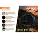 Vango Harris 350 Tent 3 Man Family Weekend Poled Porch Tunnel Tent Vango  - Dynamic Drive