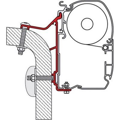 98655-243 HYMER VAN/B2 KLAS Fiamma  - Dynamic Drive