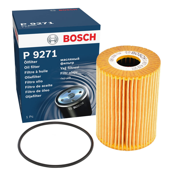 Genuine Bosch Car Oil Filter P9271 fits Nissan Terrano II dCi - 3.0 - 02-06 1457