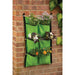 Draper 6-Section Fabric Hanging Grow Bag 10107 Draper  - Dynamic Drive