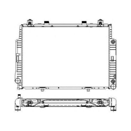 NRF Radiator fits Mercedes S-class NRF  - Dynamic Drive