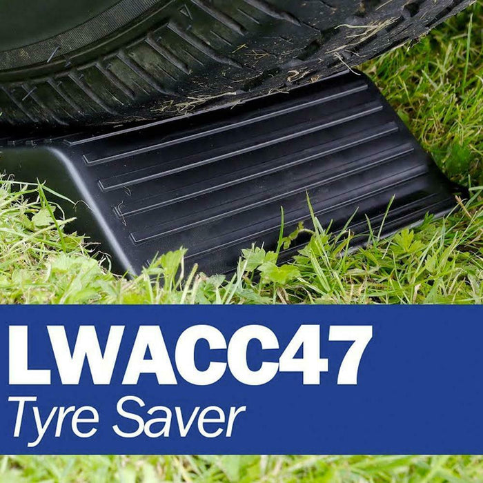 Streetwize Tyre Saver Wheel Chock Leveller Ramp x2 Leisurewize  - Dynamic Drive