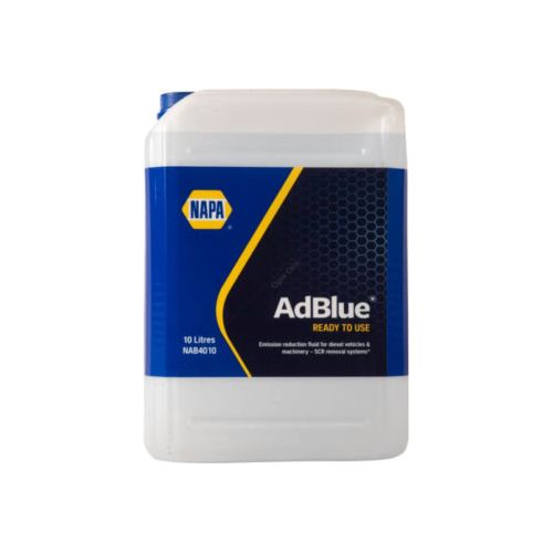 Adblue Ad Blue 10L Litre Diesel Car Truck Van Commercial Integrated Spout Napa  - Dynamic Drive