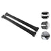 Roof Bars Rack Aluminium Black fits Peugeot 2008 2013-2020 A94 Omtec  - Dynamic Drive