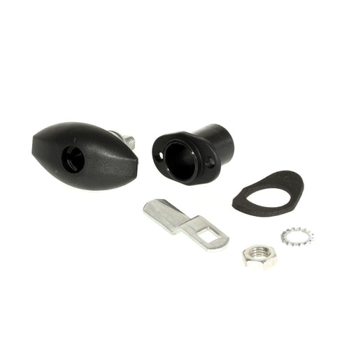 Zadi Push Lock Small Black for Caravan/Motorhomes Nova  - Dynamic Drive