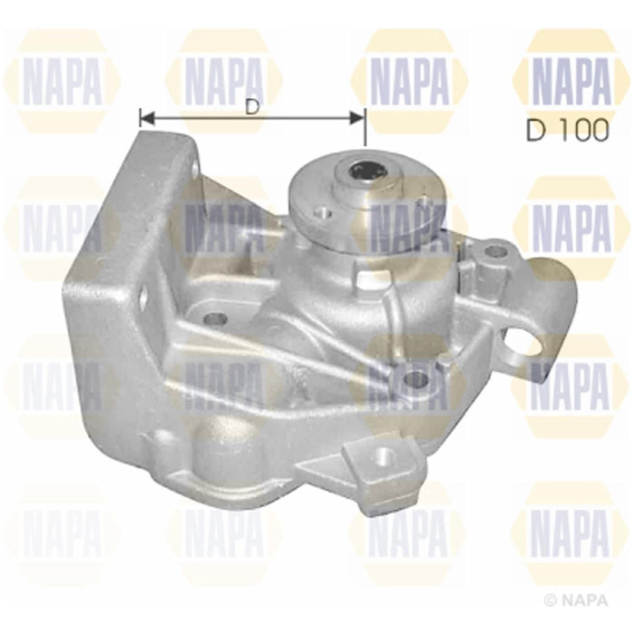 Genuine NAPA Water Pump for Alfa Romeo Fiat 7301300