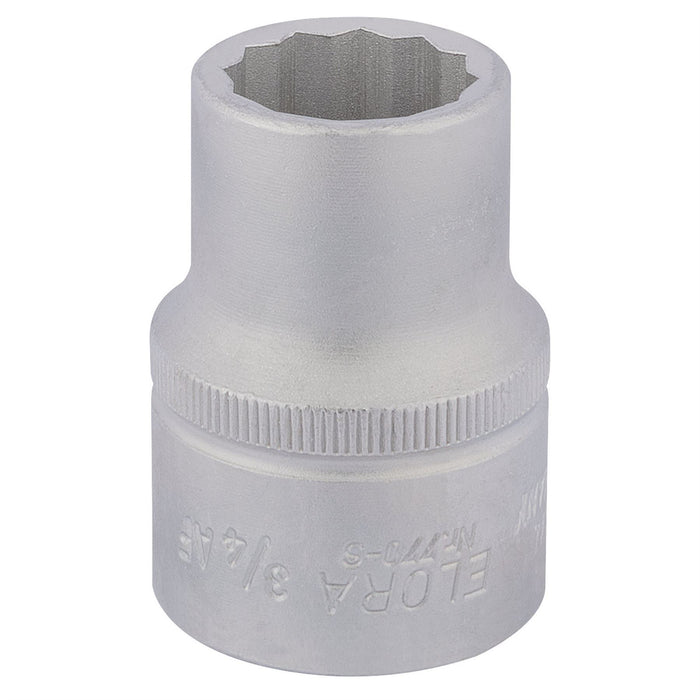 Draper Elora Bi-Hexagon Socket, 3/4" 3/4" Sq. Dr. 00434