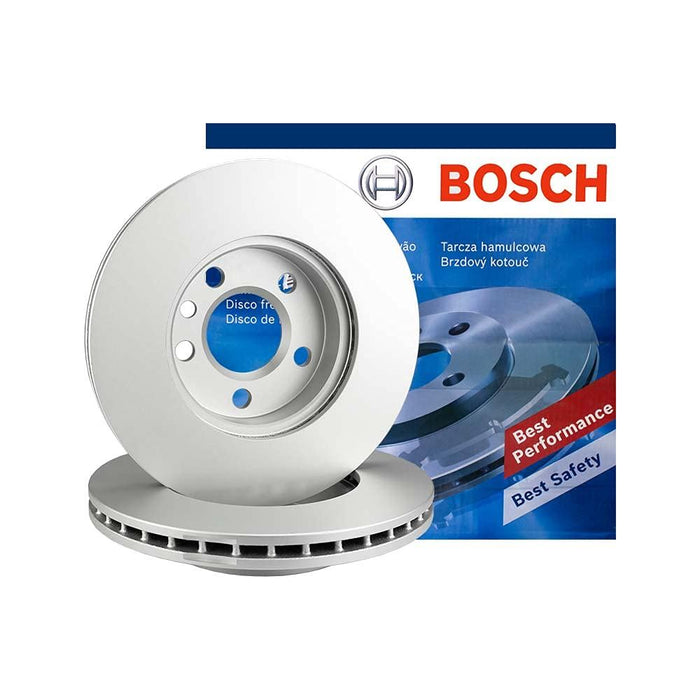 Genuine Bosch Brake Discs Pair fits Volvo S40 - 1.8 - 99-03 0986478493