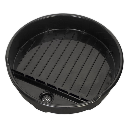 Sealey Oil Drum Drain Pan for 205L Drum DRP19 Sealey  - Dynamic Drive