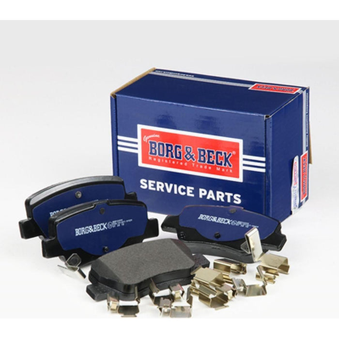 Genuine Key Parts KBP2099 Rear Brake Pads-Includes Wear Indicators (Bosch)