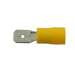 Connect Wiring Connectors - Yellow - Male Blade - 6.3mm - Pack Of 100 Connect  - Dynamic Drive