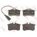 Genuine TRW Brake Pads (Rear) (R90) GDB1415 TRW  - Dynamic Drive