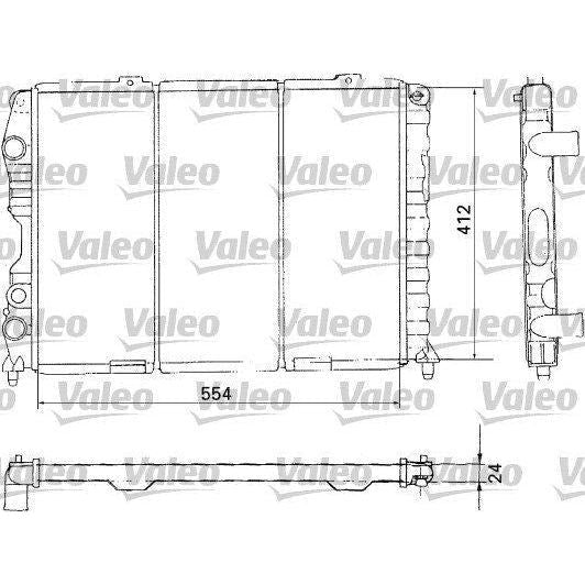 Valeo Radiator 731283 Automotive Part fits Alfa Romeo Valeo  - Dynamic Drive