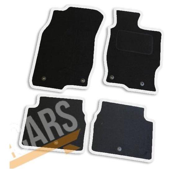 Tailored White Trim Carpet Mats Mazda 6 08-13 + Clips 08 09 10 11 12 13 UKB4C  - Dynamic Drive