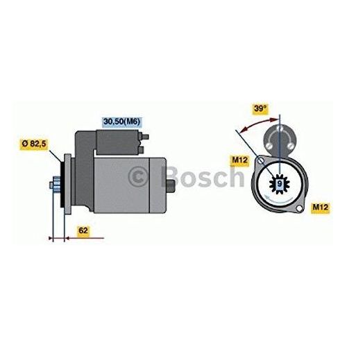 Bosch Reman Starter Motor 2246 0986022460