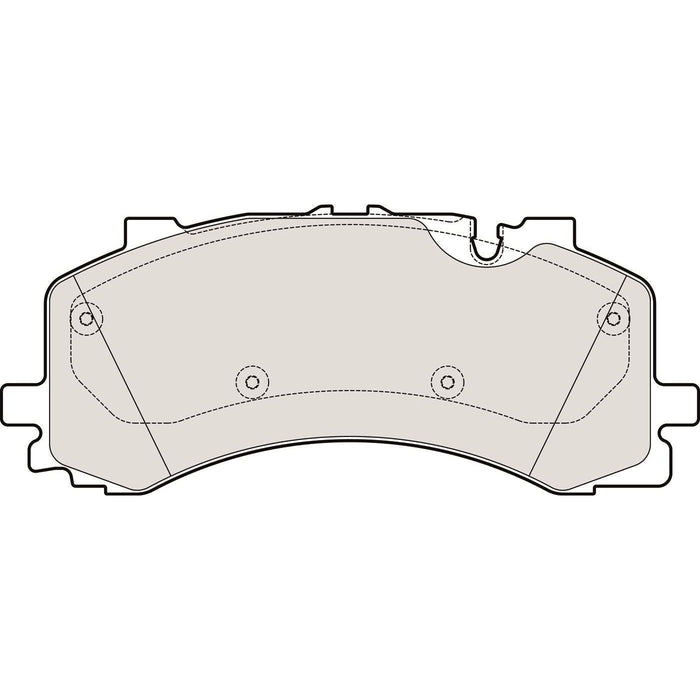 Apec Brake Pads Front Fits Audi Q7 Sq7