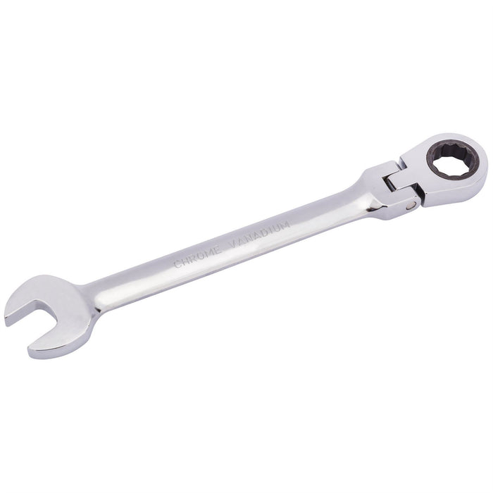 Draper HI-TORQ Metric Flexible Head Ratcheting Combination Spanner, 16mm