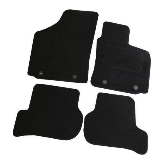 Fully Tailored Carpet Car Mats for Seat Leon May 05-09 Set of 4 With 4 Clips UKB4C  - Dynamic Drive