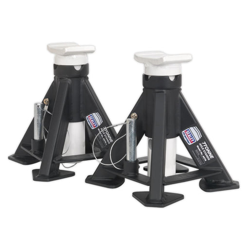 Sealey Short AXLe Stands (Pair) 7 Tonne Capacity per Stand AS7S Sealey  - Dynamic Drive