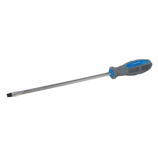 Silverline Hammer-Through Screwdriver Slotted 8 x 250mm Silverline  - Dynamic Drive