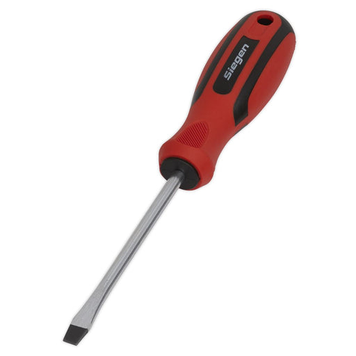 Sealey Screwdriver Slotted 6 x 100mm S01174 Siegen by Sealey  - Dynamic Drive