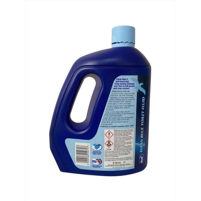 Elsan Blue 4L x 4 Multipack Perfumed Toilet Fluid