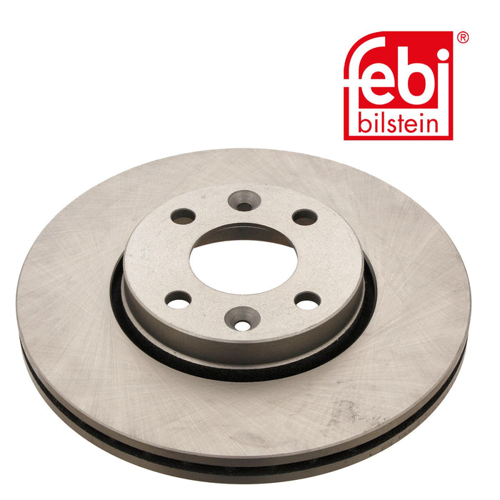 Genuine FEBI Front Brake Discs & Pads Set Vented for Dacia Logan MCV