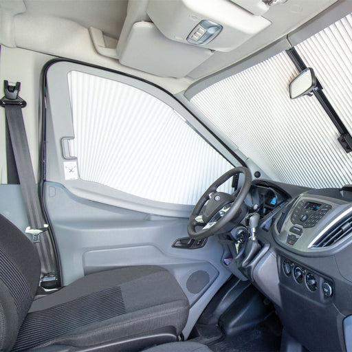 REMIfront IV Left Side Blinds for Ford Transit (2014 2019): Control Light & Hea Remis  - Dynamic Drive