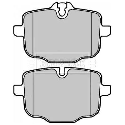 Genuine Borg & Beck Rear Brake Pads fits BMW 5 Series F10 0210 BBP2226 Borg & Beck  - Dynamic Drive